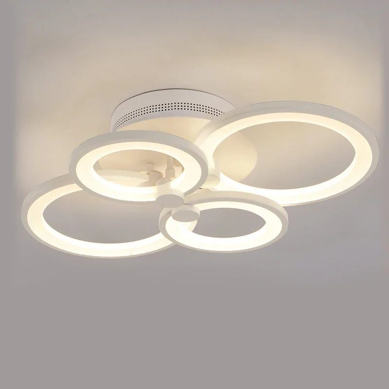 plafonnier led moderne à intensité variable pour intérieur