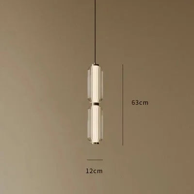 suspension design lumineux pour intérieur moderne