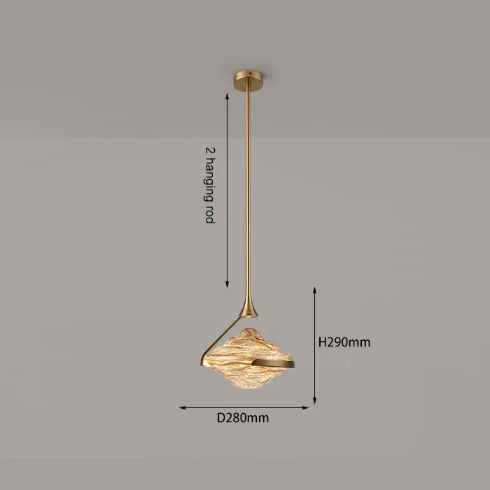 suspension au design nordique moderne créatif intérieur