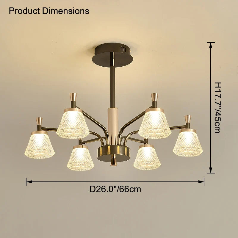 lustre suspendu moderne pour éclairage décoratif intérieur