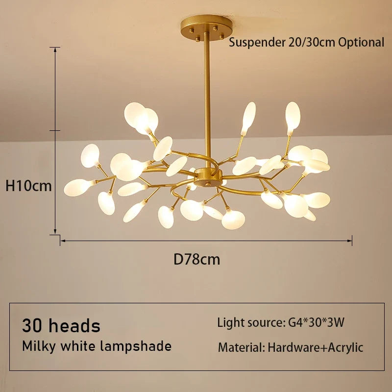 lustre moderne simple design créatif pour décoration intérieure