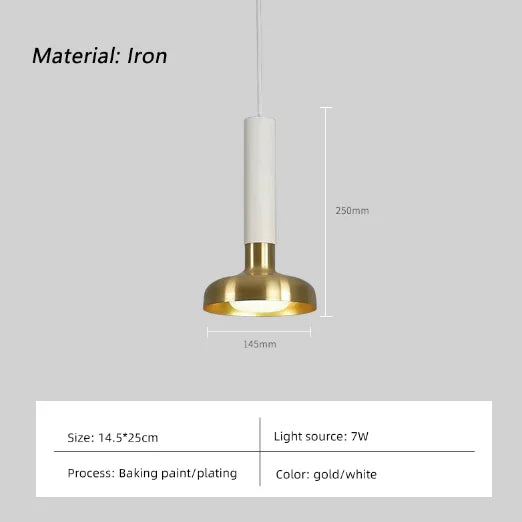 lustre moderne en fer pour restaurant bar et café