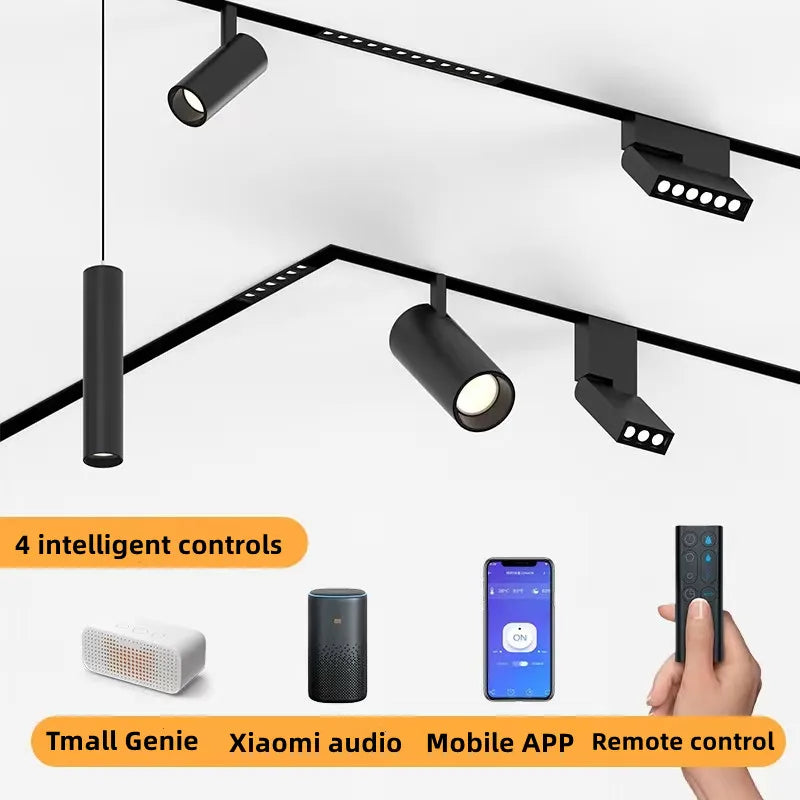 lampe intelligente à commande vocale avec éclairage intégré