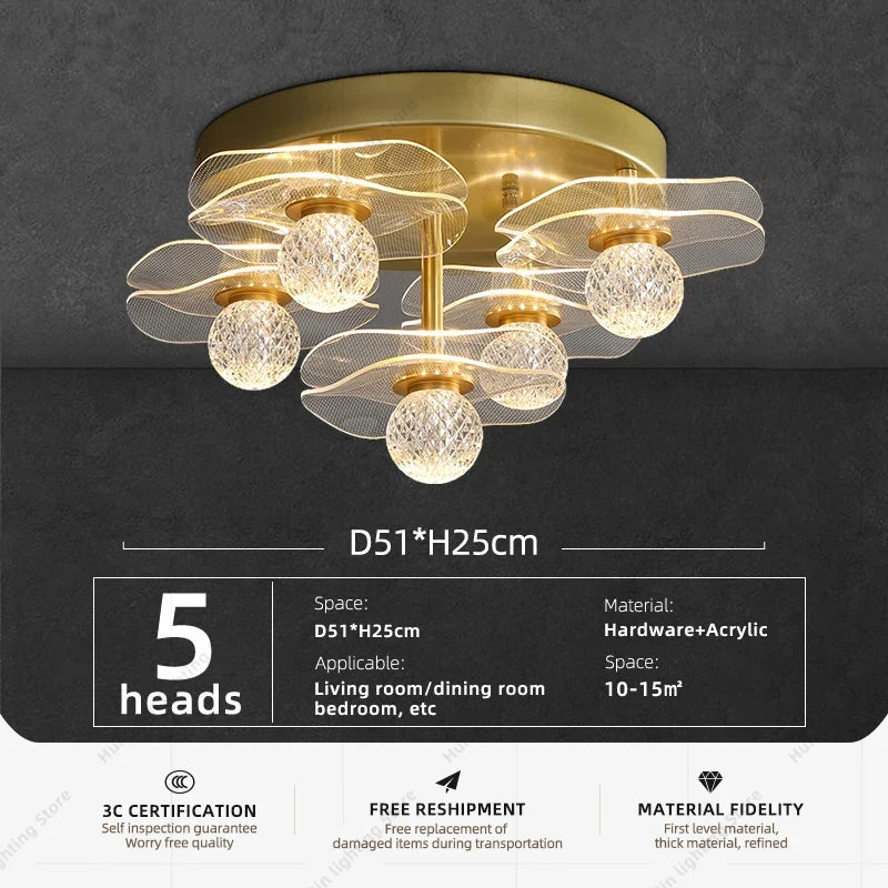 plafonnier led moderne design suspendu élégant pour intérieur