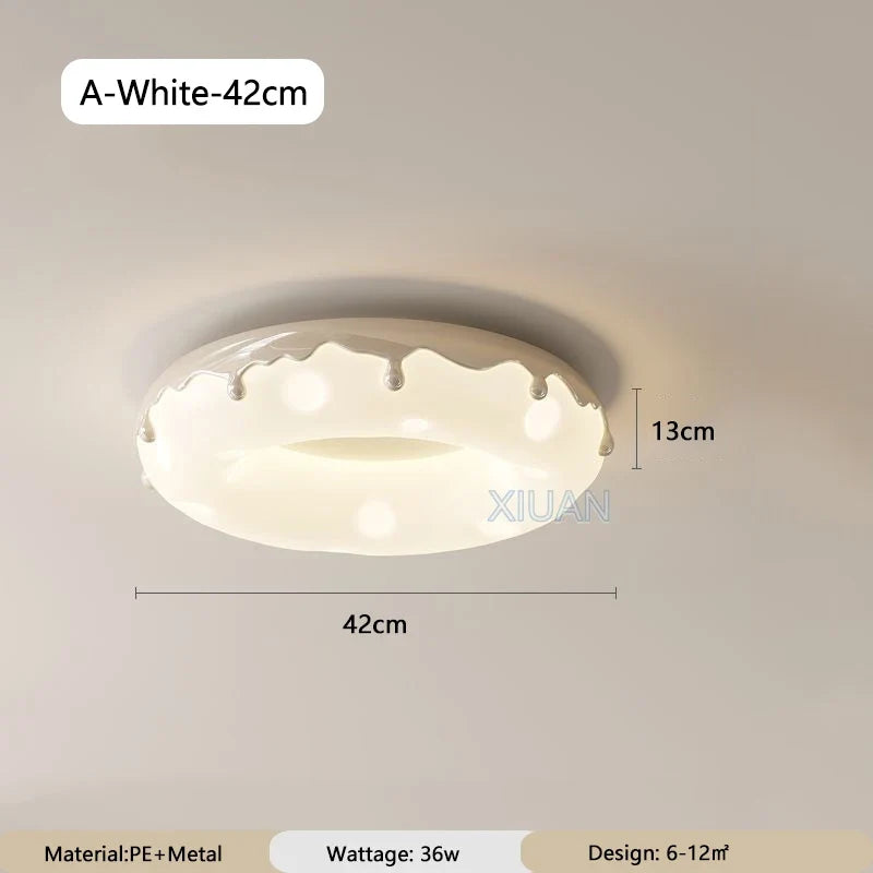 lustre donuts lampe ronde à bulles pour enfants protection des yeux