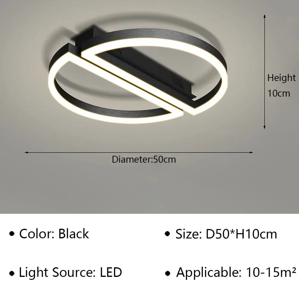 lustre style industriel à leds pour décoration intérieure moderne