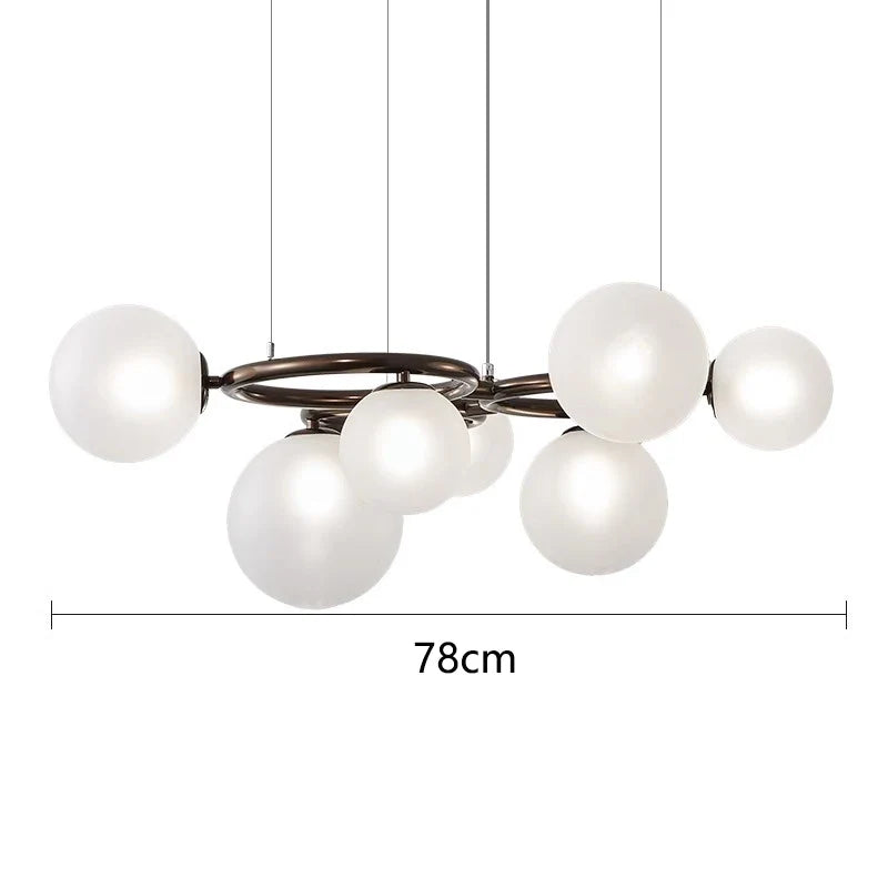 Lustres de décoration nordique pour salle à manger lustre lampes suspendues lampes suspendues pour plafonnier éclairage intérieur