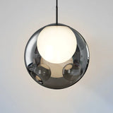 lustre nordique en verre simple suspension intérieure