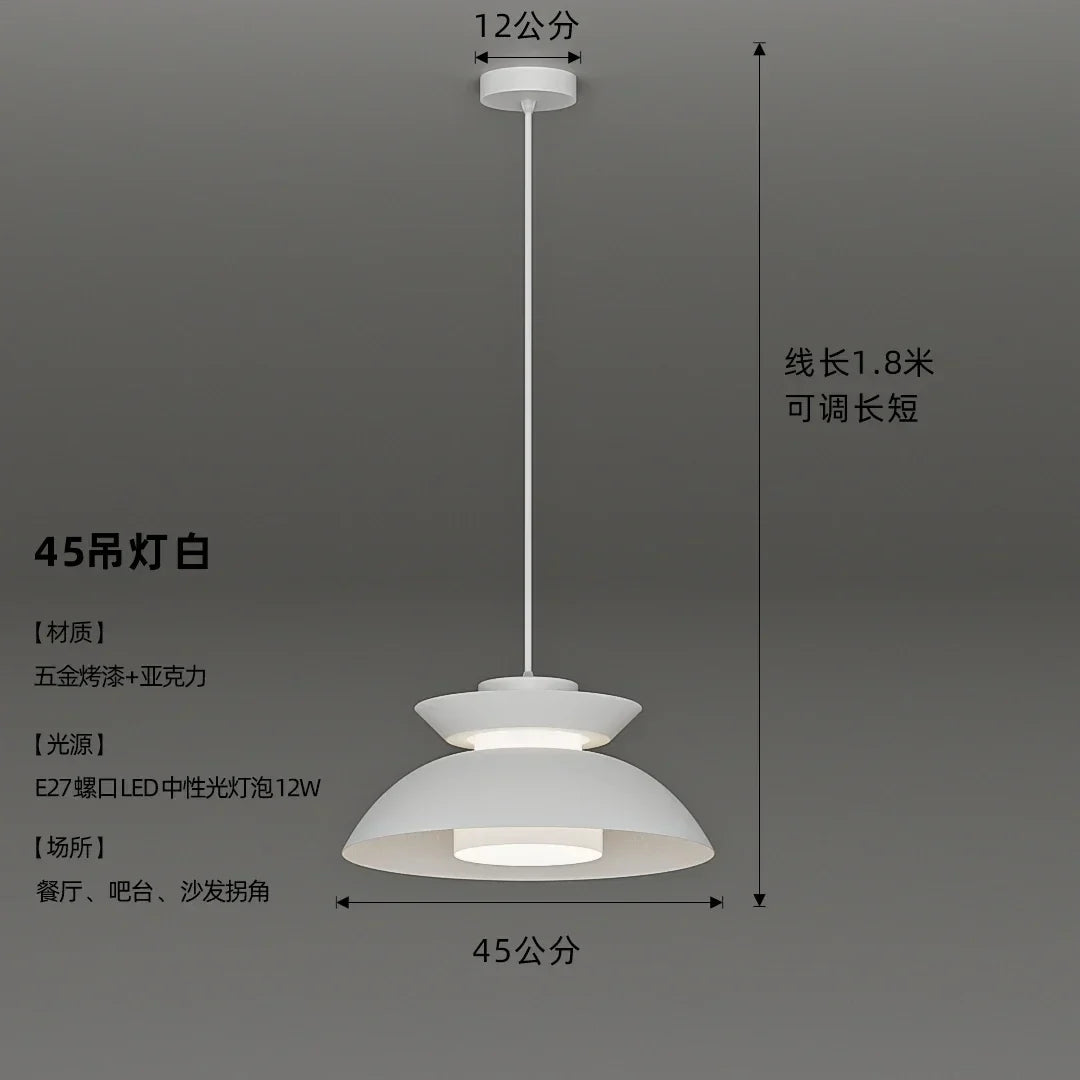 suspension moderne design danois wabi-sabi pour espaces contemporains
