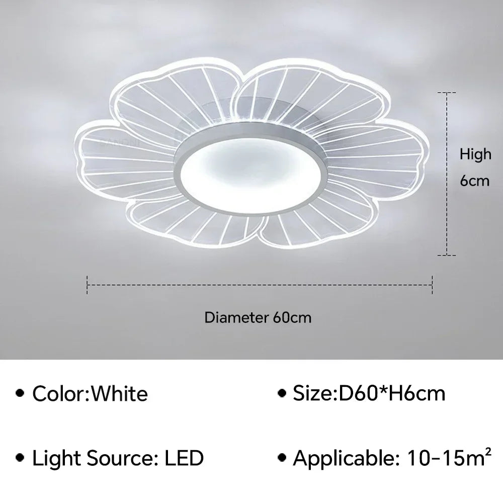 lustre moderne à leds pour décoration intérieure maison
