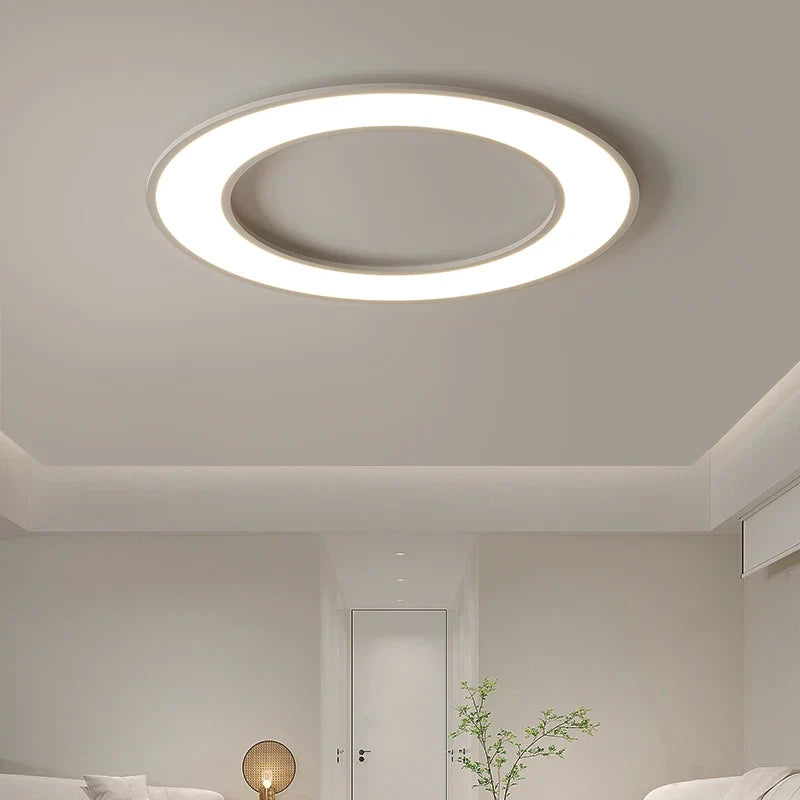 plafonnier ultra-mince moderne à leds pour éclairage intérieur décoratif