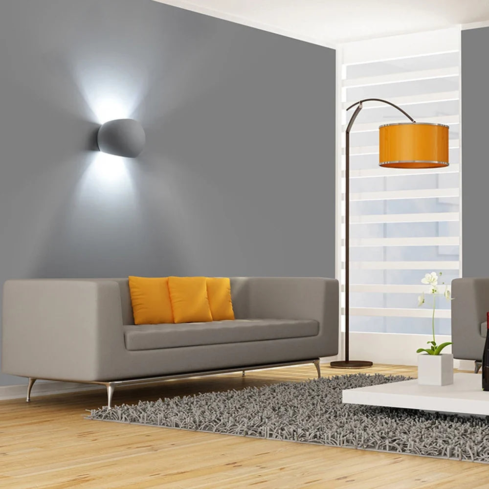 Lampe de applique murale LED moderne G9 5W applique murale en gypse appliques intérieure chevet chambre salon décor éclairage maison cuisine éclairage