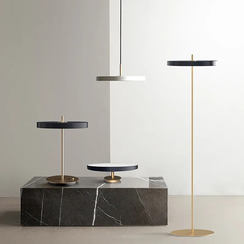 Lampadaire LED nordique variateur intérieur salon chambre étude