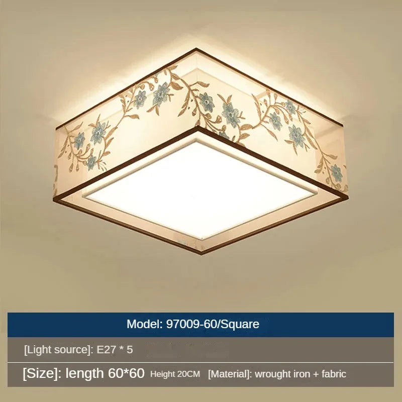 lustre chinois suspendu style moderne pour une ambiance simple