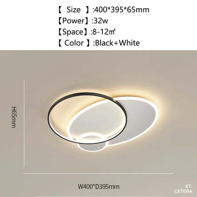 plafonnier led moderne pour décoration intérieure élégante et lumineuse