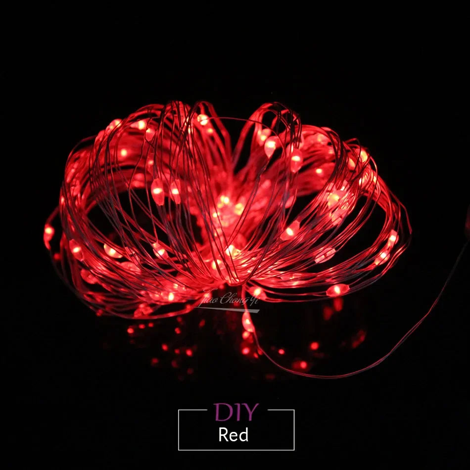 guirlande lumineuse led étanche pour décorations de fête et mariage