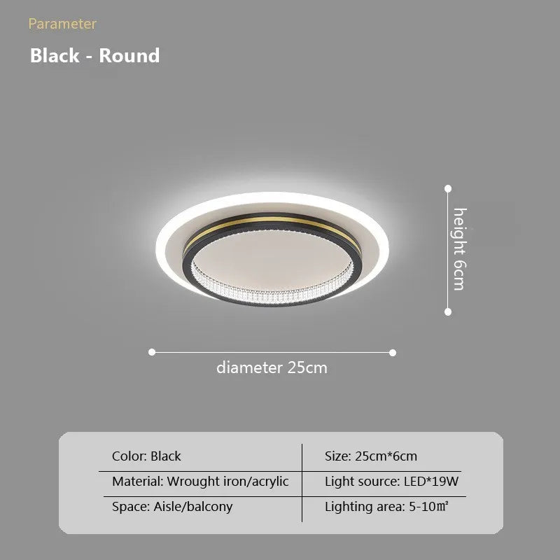plafonnier moderne led luxueuse décoration intérieure nordique créative