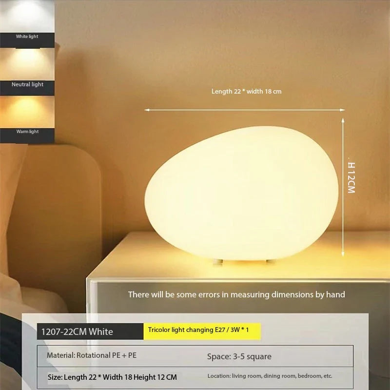 Nouvelle veilleuse LED Pebble