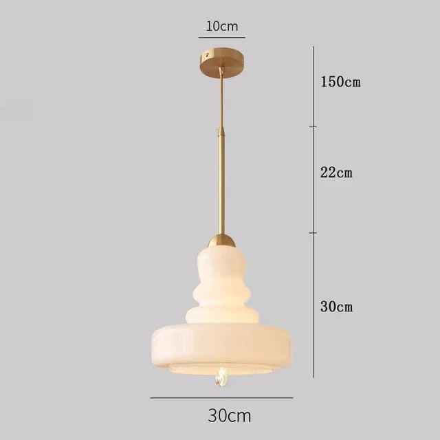 Bauhaus Glass Pendant Lights Ceiling Suspension Luminaire Hang Light Fxiture Kitchen Island Bedroom Living Dining Room