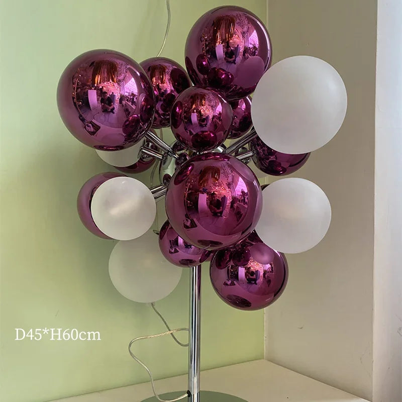plafonnier en verre à led pour éclairage décoratif intérieur