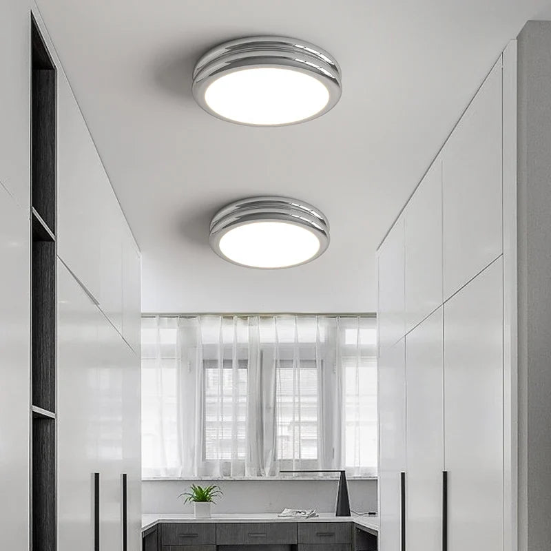 Plafond moderne à LEDs lumière plafond lustre lampe couloir allée couloir pour salon chambre salle à manger cuisine