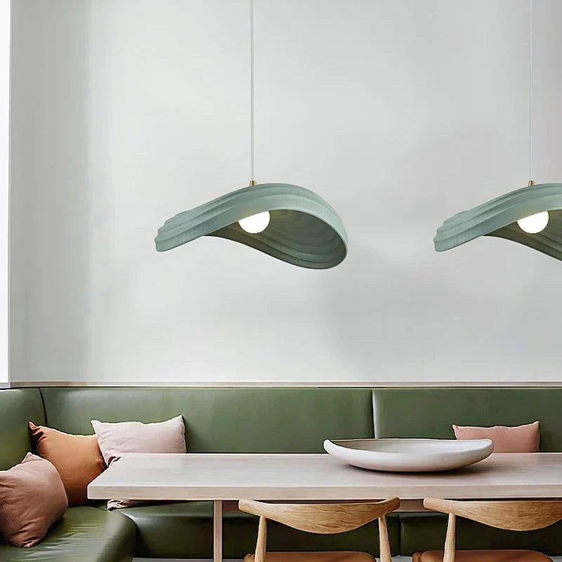 lustre style wabi sabi nordique led pour décoration maison