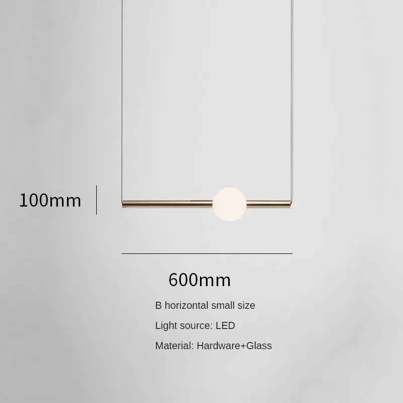suspension led design pour décoration intérieure moderne