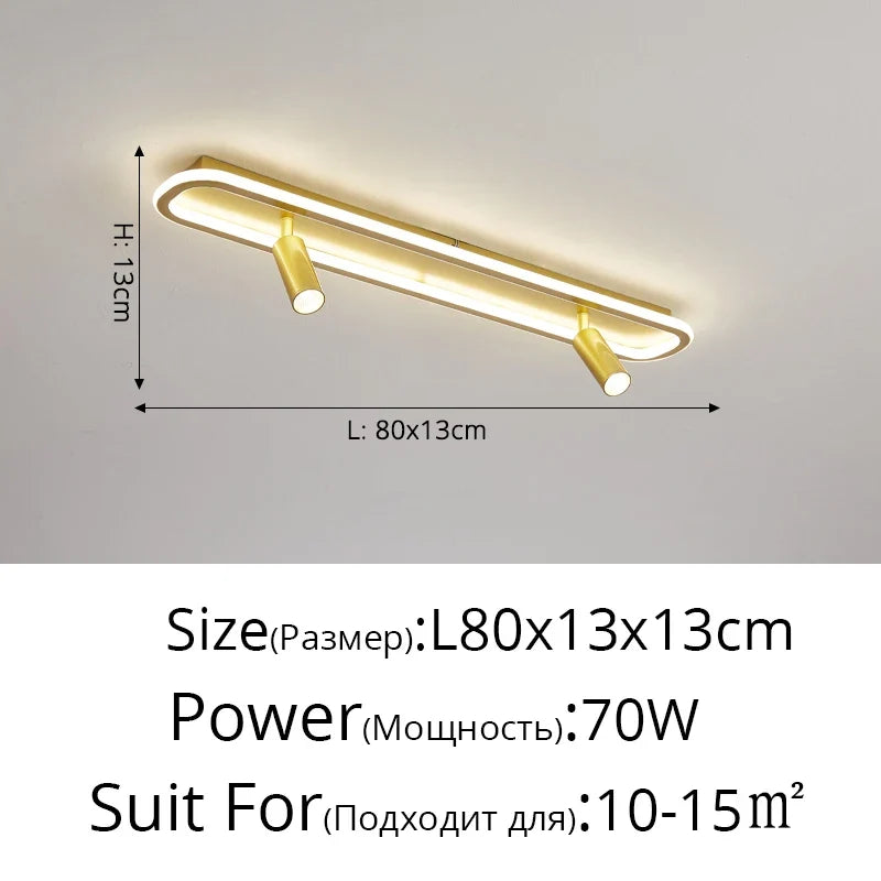 spot éclairage led intérieur déco minimaliste moderne pour lustre