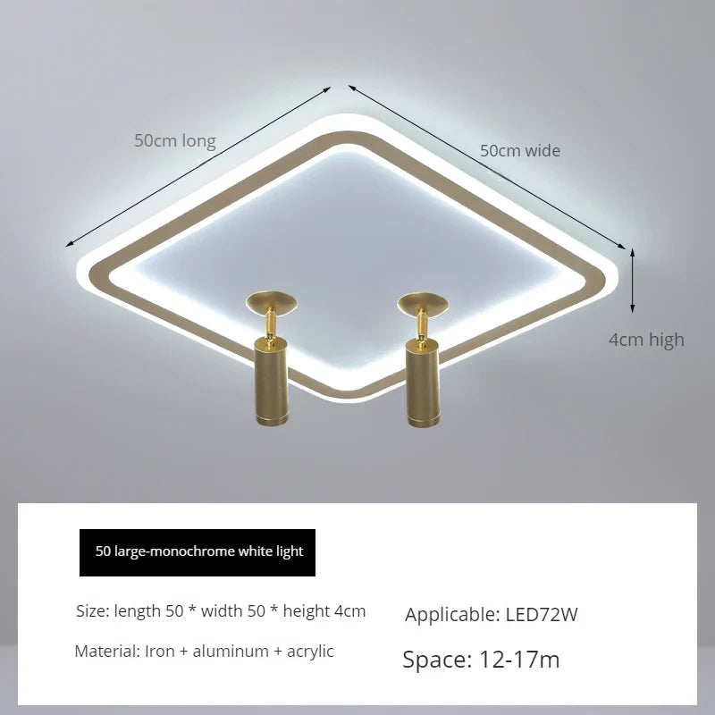 plafonnier led moderne design pour intérieur éclairage surface