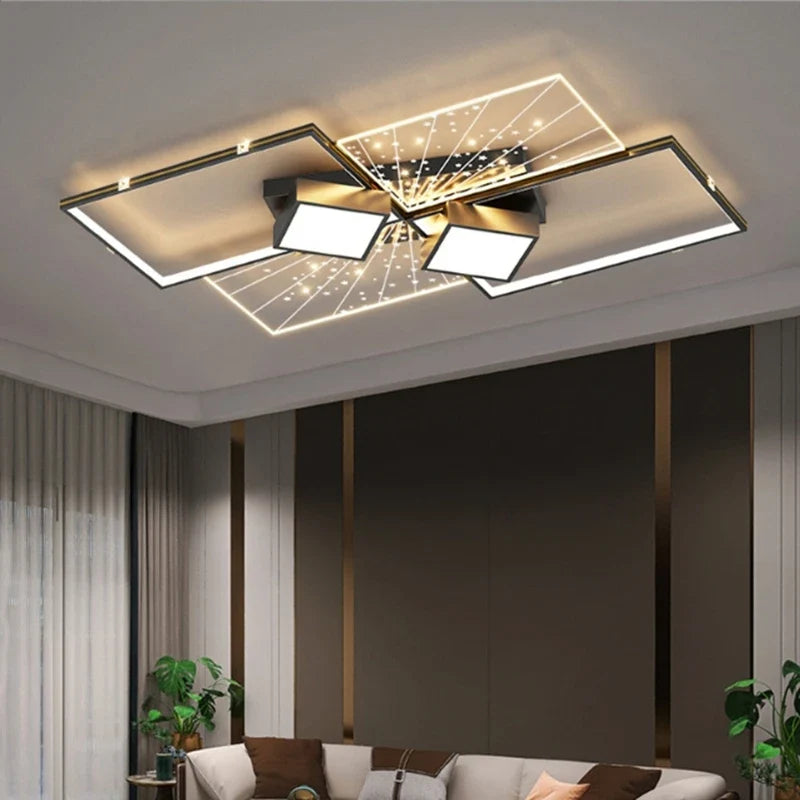 Salon Plafonnier Intelligence Moderne LED Chambre Restaurant Originalité Appartement Intérieur Décorer