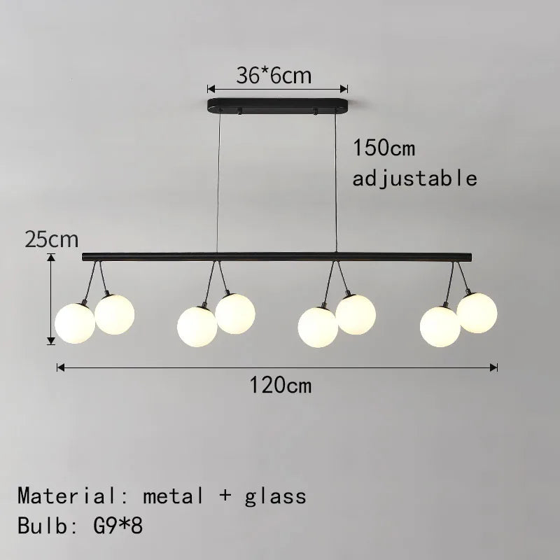 lustre post-moderne éclairage suspendu circulaire réglable design élégant