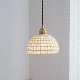 suspension loft vintage en céramique nordique led