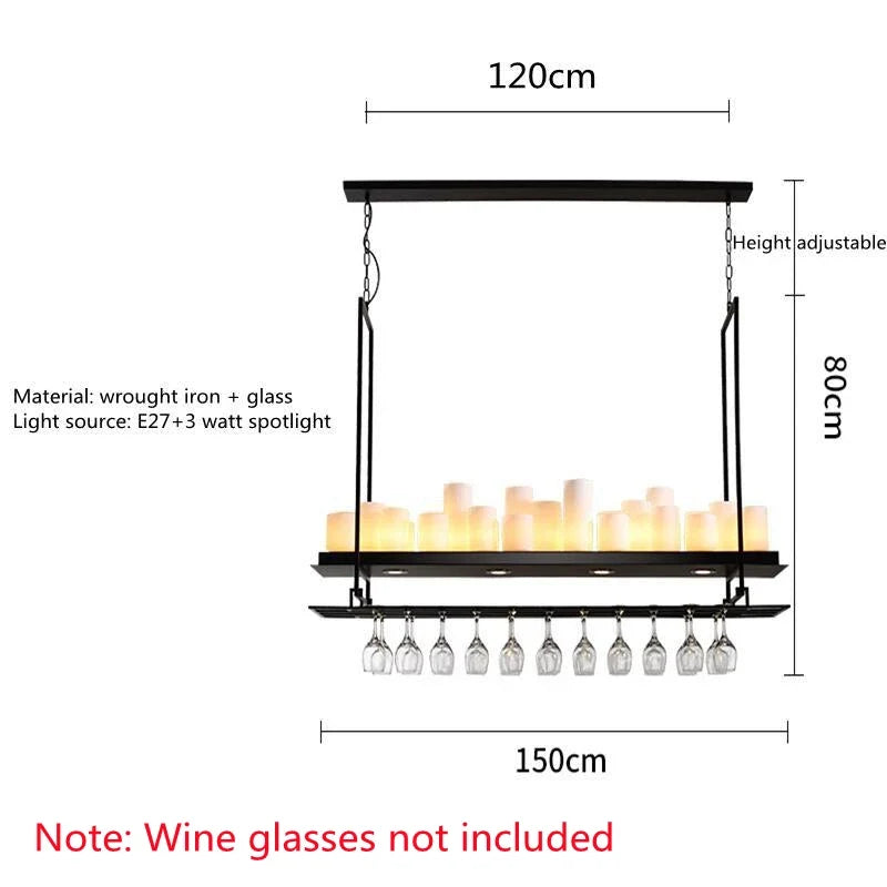 Nordique luxe salle à manger lustre intérieur salon table à manger lampes en verre simple cuisine île LED lustre éclairage