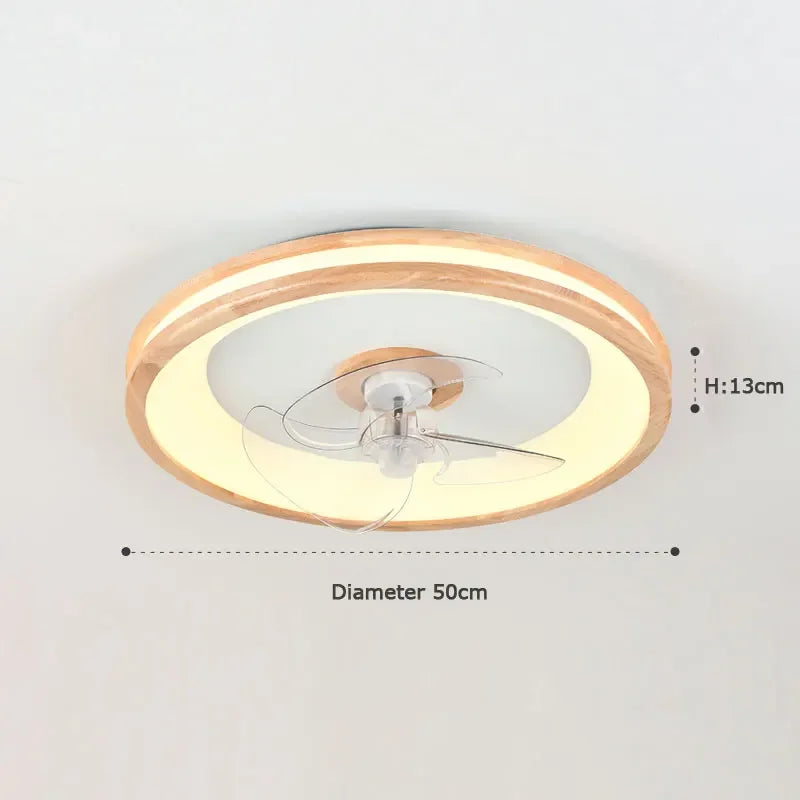 plafonnier oscillant créatif nordique avec lumière led et télécommande