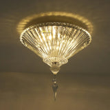 plafonnier en cristal éclairage intérieur décoratif luxe