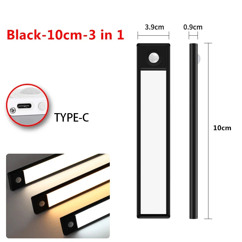 Lumières LED Ultra fines avec capteur de mouvement
