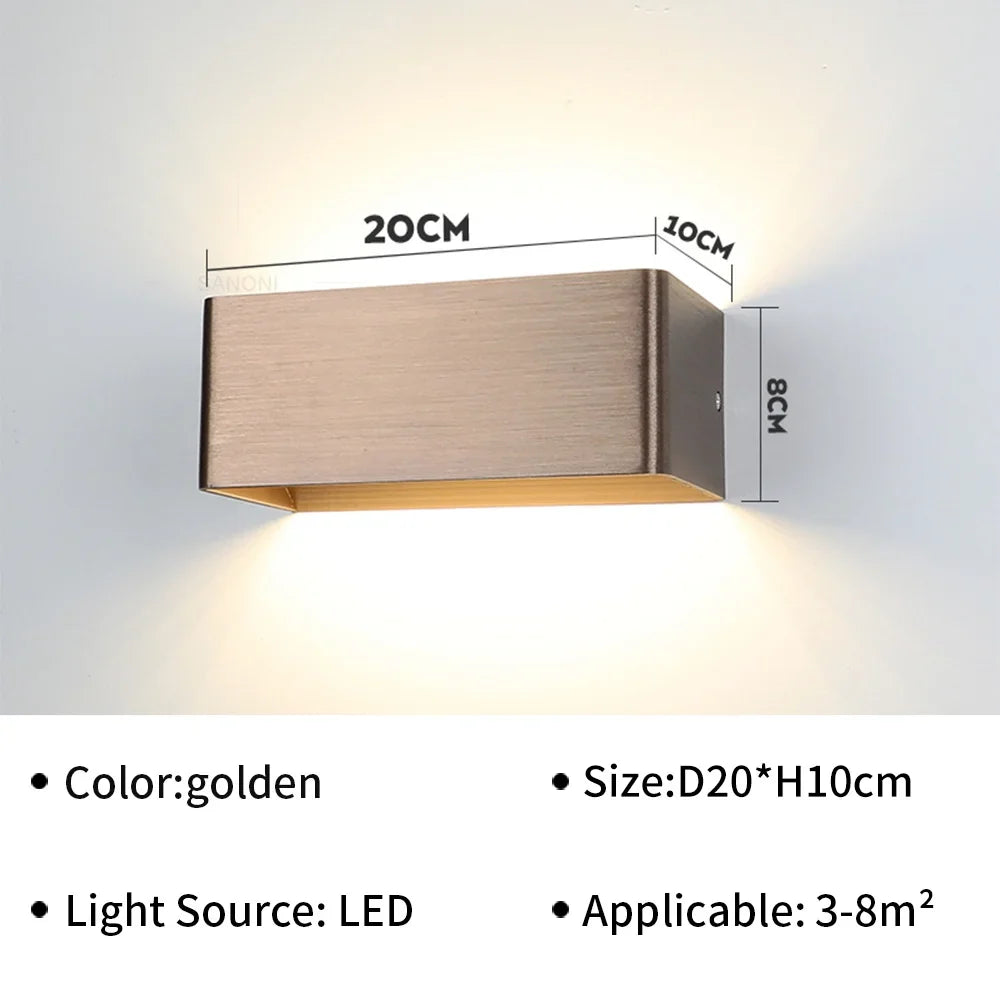 applique murale led moderne pour décoration intérieure élégante