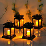 lampes solaires rétro pour jardin et cour décorative