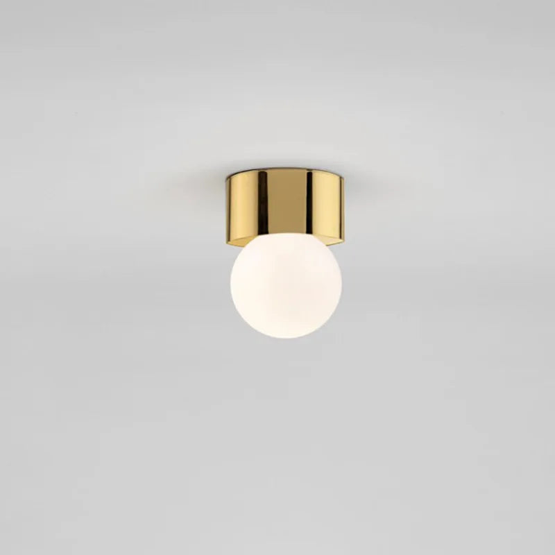 plafonnier postmoderne en verre pour décoration intérieure élégante