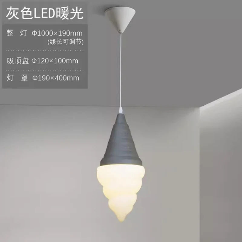 suspension créative en forme de crème glacée moderne