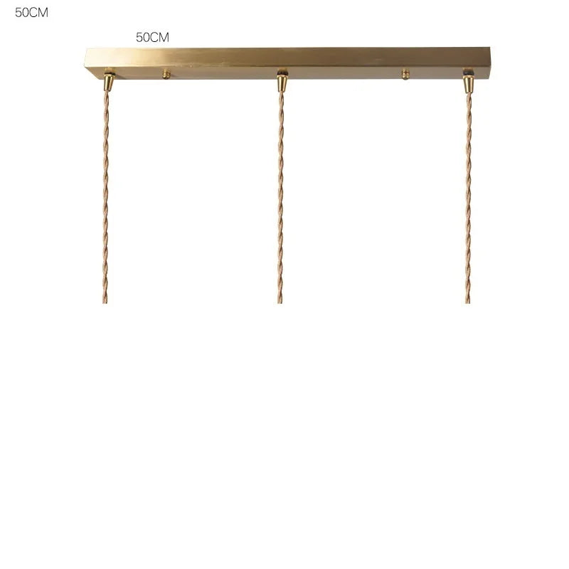 Suspension design Style nordique Simple à LED fleurs en verre
