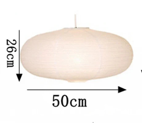 lustre sphérique en papier japonais forme de lune éclairage intérieur