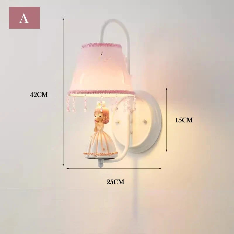applique murale romantique pour chambre de fille moderne et chaleureuse