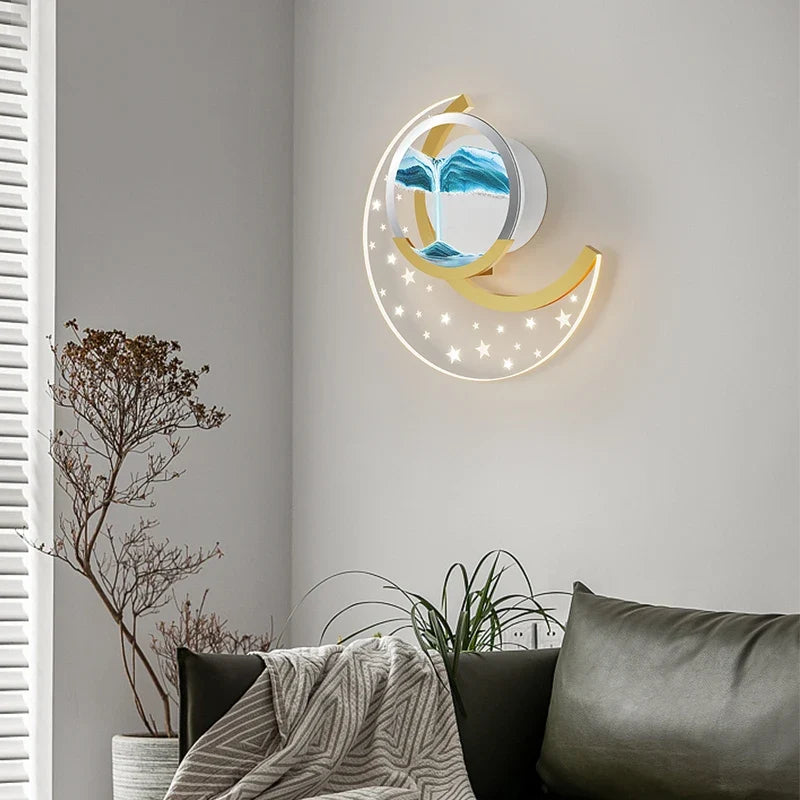applique murale créative spectre complet sable mouvant nouvelle collection