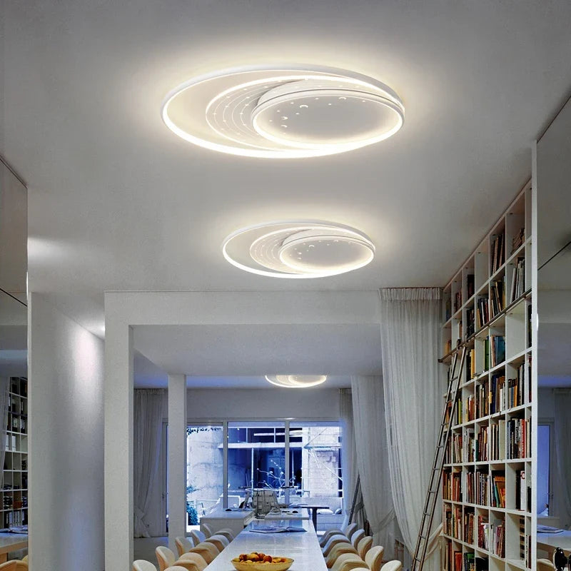plafonnier led encastré étoiles romantique moderne pour enfants