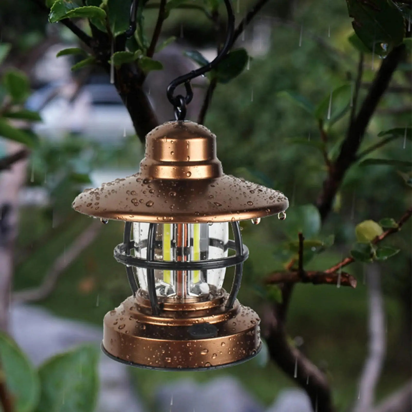 lanterne de camping rétro lampe à piles pour intérieur et extérieur
