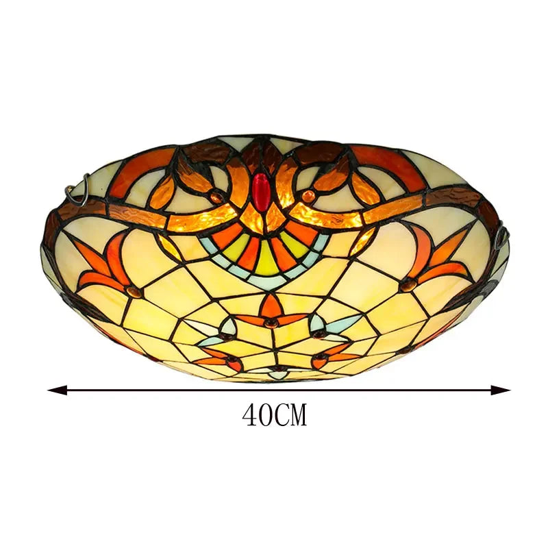 plafonnier baroque européen à led pour décoration loft