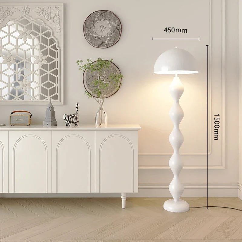 lampadaire butter gourd design créatif interrupteur à pied haut niveau
