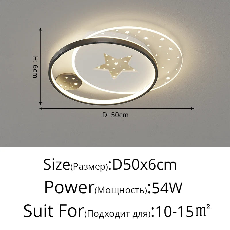 plafonnier moderne à leds pour éclairage intérieur décoratif