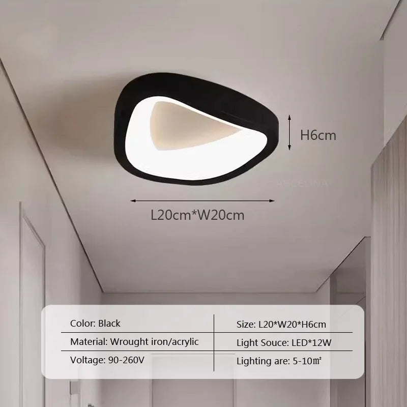 plafonnier moderne à leds pour décoration maison luminaire lustre